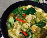 รูปขั้นตอนการทำที่ 2 ของ แกงเขียวหวานไก่