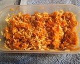 Foto del paso 3 de la receta: Arroz con zanahoria y salsa de soja para vianda