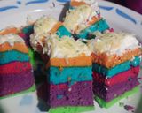 Foto langkah ke 5 dari resep Rainbow kukus enak.