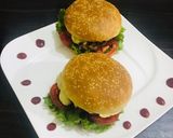 A picture of step 10 of Hot &spicy🥵 Beef 🥩 burger.