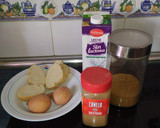 Foto del paso 1 de la receta: Torrijas de leche en freidora de aire