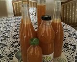 Rostos őszibarack ivólé  tartósítószer nélkül recept fázis 10 fotója