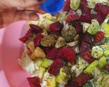 A picture of step 2 of Cabbage salad.