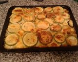 Foto del paso 7 de la receta: Pastel de berenjenas, zucchini (calabacín) y carne picada (carne molida)