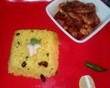 A picture of step 23 of Lemon rice and prawn curry.