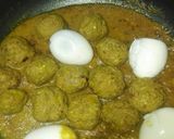 A picture of step 4 of Anda Kofta Curry.