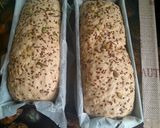 Pas rețetă Pâinea cu făină integrală 🌾🍞 4 fotografie
