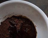 A picture of step 2 of Coconut Surprise Oreo Laddoos.
