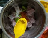 A picture of step 1 of Dry motton kofta.