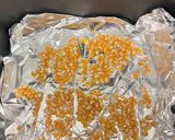 Une image de l'étape 1 de Pop corn sans matière grasse à l’air fryer.