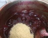 A picture of step 3 of Cherry pie filling.