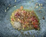 A picture of step 3 of Punjabi Tadka Maggie.