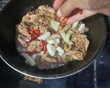 Foto langkah ke 4 dari resep Daging Slice Jamur Enoki.