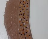 Foto langkah ke 9 dari resep Orange Peel Double Choco Sourdough Bread 74% (Open Bake Method).