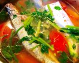 Hình bước làm 2 của món Canh Cá Bạc Má Nấu Ngót