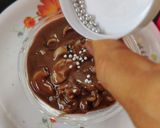 A picture of step 3 of Brown chocolate pasta.