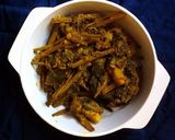 কুমড়ো শাক (kumro shager tarkari recipe in bengali) রেসিপির ধাপ 4 ছবি