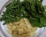 Foto langkah ke 1 dari resep Sayur lodeh tempe semangit.