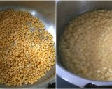 A picture of step 1 of Mooli Huli / Sambar.