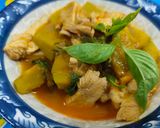 รูปขั้นตอนการทำที่ 3 ของ แกงอกไก่ฟักทอง