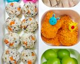 Foto langkah ke 2 dari resep Jumeokbap (Nasi kepal ala korea).