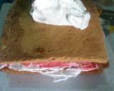 A picture of step 3 of Whip cream icing# author Marathon contest #.