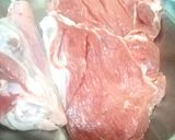 A picture of step 1 of Home style Barbeque Mutton with Afghani Pilaf.