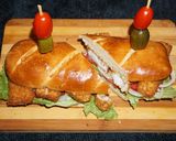 A picture of step 8 of Fried Fish Sandwich, Jon Style.