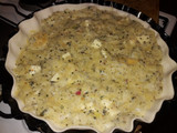 Tarta de cebolla y queso