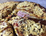 Foto del paso 7 de la receta: Pizza rellena a mi manera 🍕🍕🍅🍅