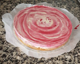 Foto del paso 10 de la receta: Tarta mármol de frambuesas y chocolate blanco