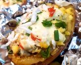 Foto del paso 7 de la receta: Patatas rellenas bañadas con crema agria