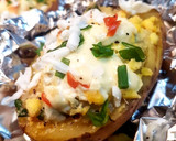 Foto del paso 7 de la receta: Patatas rellenas bañadas con crema agria