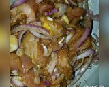 A picture of step 4 of Chicken and chips wrap🌯🌯🌯.