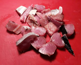 Foto del paso 3 de la receta: Cazuela de Ventresca de bonito, con tallarines partidos y patatas