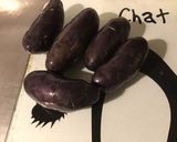 Une image de l'étape 1 de Pommes de terre vitelotte aux épices façon chips.