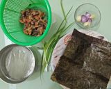 Foto langkah ke 1 dari resep #20 Sup Kerang Dara Soun (plus nori/rumput laut).