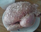 Foto del paso 1 de la receta: Pollo envuelto con verduras al horno