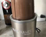 A picture of step 3 of Chocolate and Peanut Butter Smoothie.