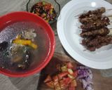 Foto langkah ke 5 dari resep Sate Kambing (marinasi pakek pear).