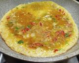 Foto langkah ke 5 dari resep Telur Dadar Serundeng.