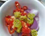Foto langkah ke 5 dari resep 18. Dadar Mie & Sambal Kecap.