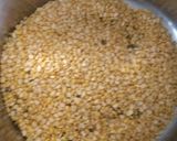 A picture of step 1 of Moong Dal Vada.
