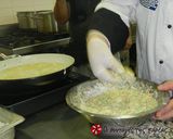 Φωτογραφία βήματος 5 της συνταγής Γαρίδες σε κουρκούτι λαχανικών με ντιπ γιαουρτιού