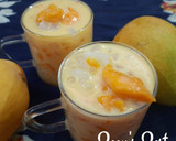 A picture of step 4 of Alphonso Mango Bango with Nata de Coco.