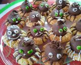 Foto del paso 9 de la receta: Arañitas,🕷️🕷️😍🌺😍Divertidas🤩🌺🤩🕷️🕷️🕷️en Halloween🕷️🌷