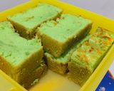 Foto langkah ke 4 dari resep Bolu Pandan Keju Simple.