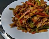 A picture of step 4 of Chapati Noodles.