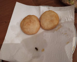 Foto del paso 9 de la receta: Arepas ❤️ con dos rellenos y dos salsas