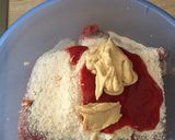 Sajttal töltött, baconnel körbetekert fasírt recept fázis 3 fotója